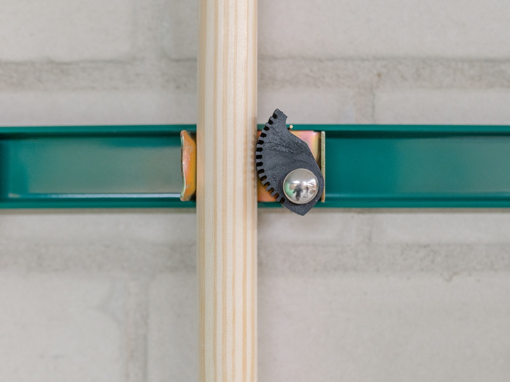 Toolrail Jimmy 75cm rail, inclusief 5 clips