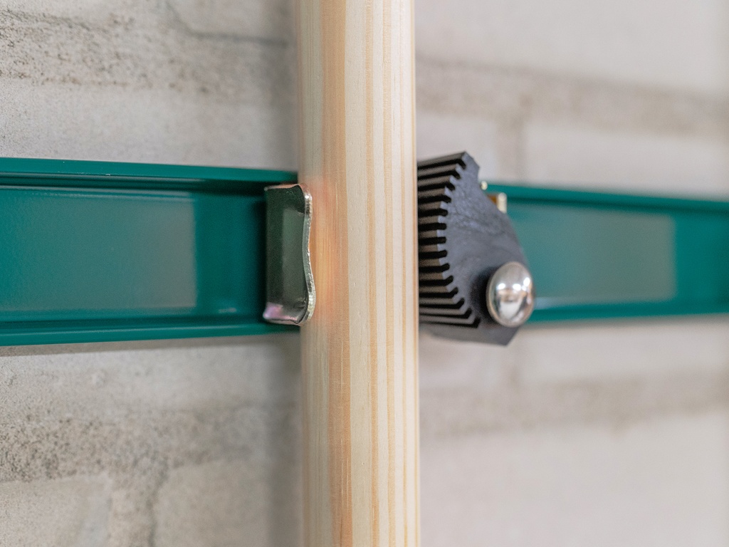 Toolrail Jimmy 75cm rail, inclusief 5 clips