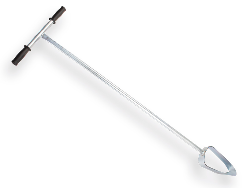 [1020105] Galvanised hole auger 10 cm, length 125 cm