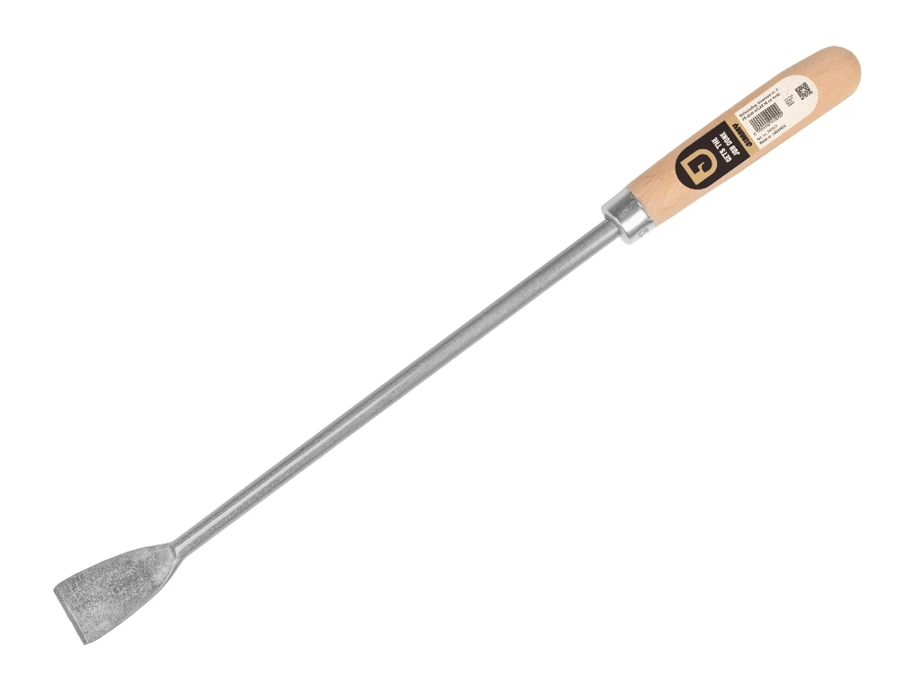 [1030045] Asparagus knife - Weeding tool Jimmy forged 44 cm, with ergonomic wooden handle