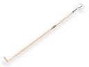 Schoffel rond model verzinkt 16 cm, met IKAPE steel 160 x 2,8 cm en flesmodel hilt. FSC 100%