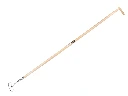 Schuffel Jimmy rundes Modell verzinkt 16 cm, mit IKAPE Stiel 160 x 2,8 cm und flaschenförmiger Griff. FSC 100%