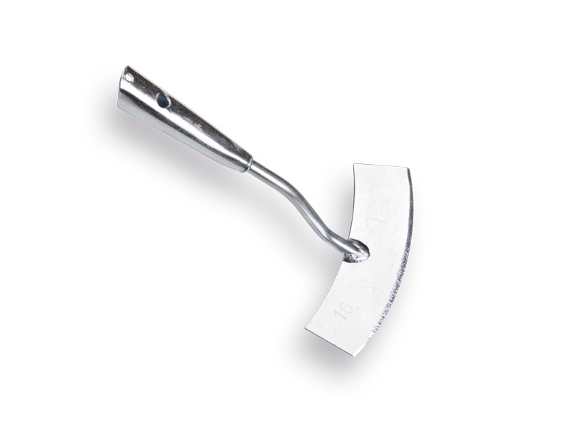 [1302650] Jimmy dutch hoe round model galvanised 16 cm, without handle