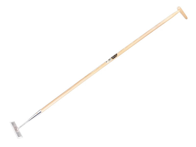 [1302932] Dutch hoe Jimmy rectangular model galvanised 18 cm, with IKAPE handle 160 x 2.8 cm and bottle-type grip. FSC 100%
