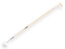 Dutch hoe Jimmy heart-shaped model galvanised 16 cm, with IKAPE handle 160 x 2.8 cm and bottle-type grip. FSC 100%