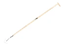 Schuffel Jimmy Herzförmiges Modell verzinkt 16 cm, mit IKAPE-Stiel 160 x 2,8 cm und flaschenförmiger Griff. FSC 100%