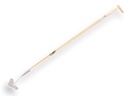 Dutch hoe heart-shaped model galvanised 18 cm, with IKAPE handle 160 x 2.8 cm and bottle-type grip. FSC 100%
