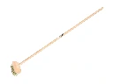 Jimmy weed brush green PPN/hardened steel wire 14 x 6 cm, with IKAPE handle 150 x 2.8 cm. FSC 100%