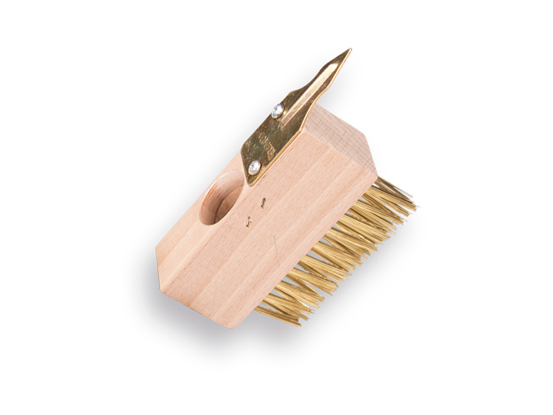 [1308240] Paving joint brush ATLAS hardened steel wire, with scratcher, without handle. FSC 100%