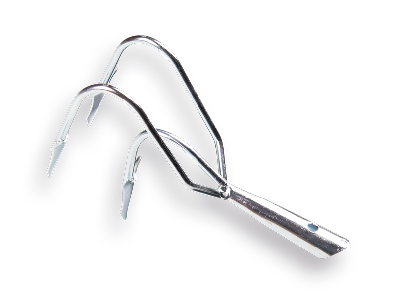 [1313300] Cultivateur 3 dents galvanisées sans manche