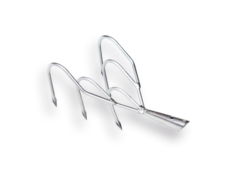 Cultivateur 5 dents galvanisé sans manche