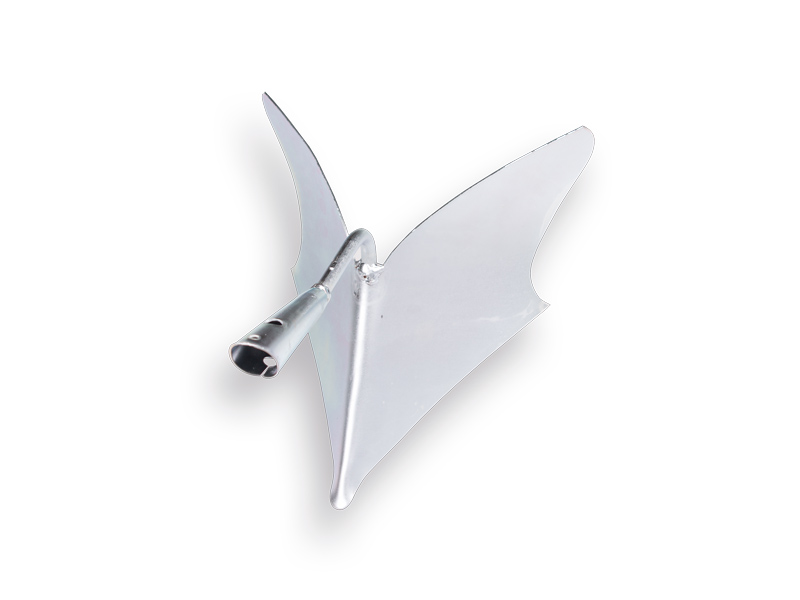 [1313350] Ridger galvanised 25 cm, without handle