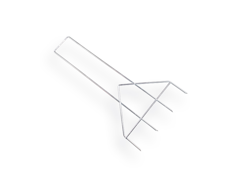 [1315350] Lawn spike - Aerator Jimmy galvanised, 40 cm wide, with 4 tines