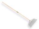 Bladhark Jimmy kunststof grijs, 21 tands, met IKAPE steel 150 x 2,4 cm