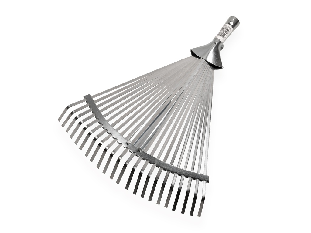[1317406] Bladhark Jimmy verzinkt verstelbaar, 22 platte tanden, 28-42 cm breed, zonder steel