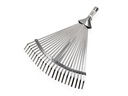 Bladhark Jimmy verzinkt verstelbaar, 22 platte tanden, 28-42 cm breed, zonder steel
