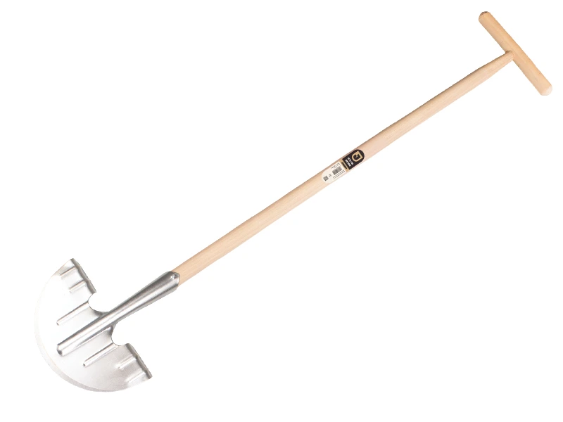 Rasenkantenstecher Jimmy verzinkt, mit Trittstufen, Stiel 80 x 2,8 cm und Griff. FSC 100%