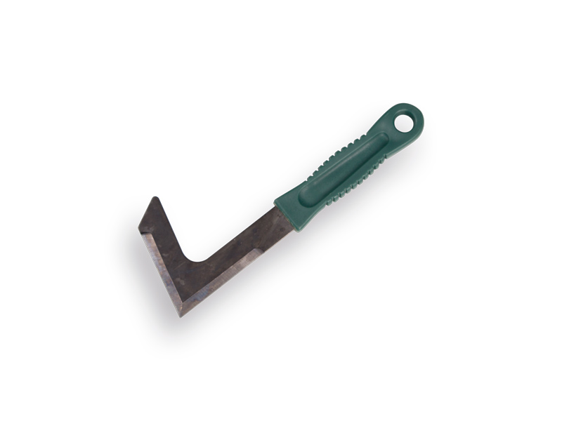 Joint scraper with plastic handle