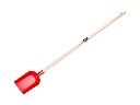 Petite pelle pour enfants Jimmy Kids rouge avec manche en bois