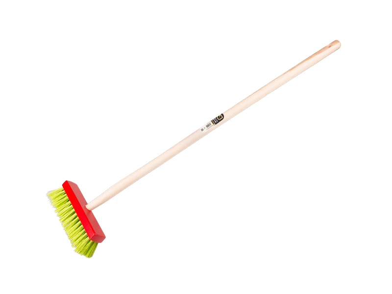 [1470750] Balai pour enfants Jimmy Kids rouge avec manche en bois