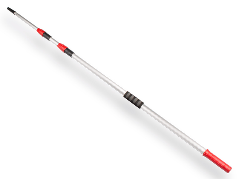 Manche télescopique Vero Aluminium, 3 pièces, longueur 171 - 400 cm, type n° 6540