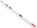 Teleskopstiel Vero Aluminium, 3-teilig, Länge 171 - 400 cm, Typ Nr. 6540