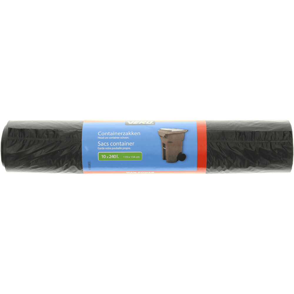 Sac pour conteneur - Sac poubelle VERO Man-Power 240 litres