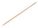 Piquet pour brise-vent IKAPE 130 x 2,8 cm avec anneau, à quatre faces pointues. FSC 100%