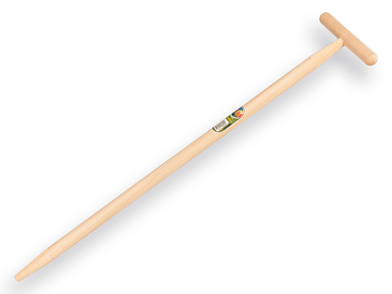 [548200] Rasenkantenstecherstiel IKAPE 85 cm, mit Griff, für Kantenstecher verzinkt (1319055). FSC 100%