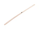 Manche de pelle Jimmy bois de frêne 130 cm courbé