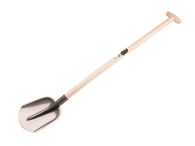 Digging Shovel Jimmy 1/4 000 with ash wood shovel handle 100 cm bent