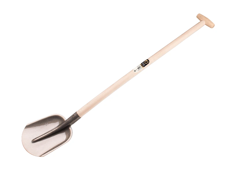 Digging Shovel Jimmy 1/4 000 with ash wood shovel handle 110 cm bent