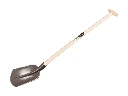 Pelle Jimmy 1/4 00 avec manche de pelle en bois de frêne 100 cm courbé