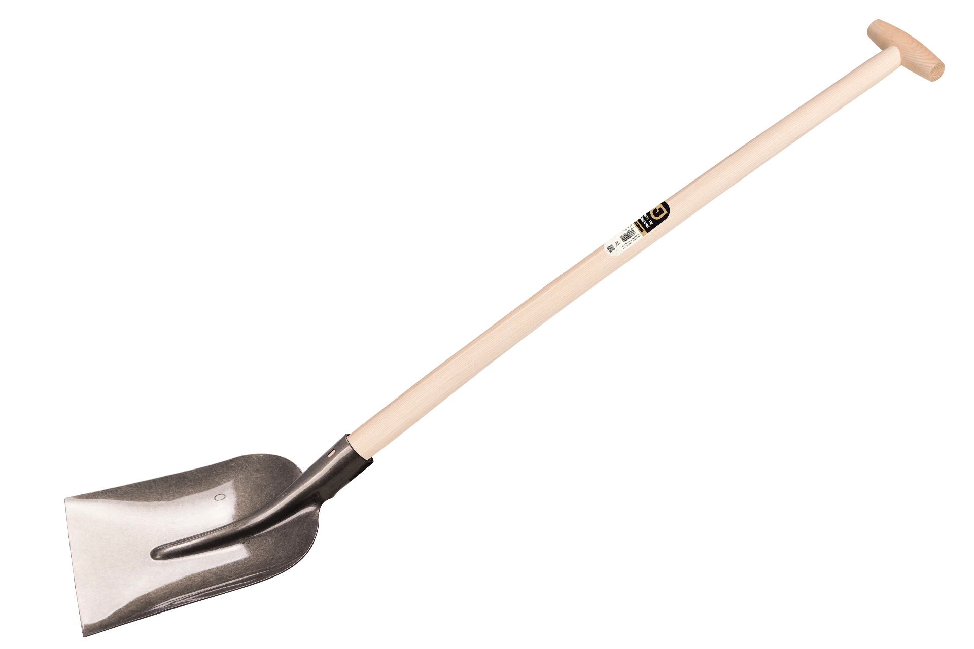 [780650] Pelle à béton Jimmy 1/2 0 avec manche de pelle en bois de frêne 100 cm courbé