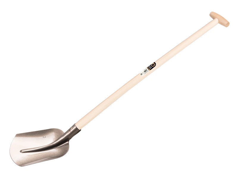 [780658] Scoop Shovel Jimmy 3/4 0 with ash wood shovel handle 100 cm bent