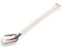 SPECIAL OFFER Scoop shovel 3/4 0 with PE ash wood shovel handle 100 cm bent