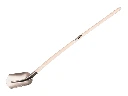 Holländer Sandschaufel Jimmy 3/4 0 mit Eschenholz Schaufelstiel 130 cm gebogen