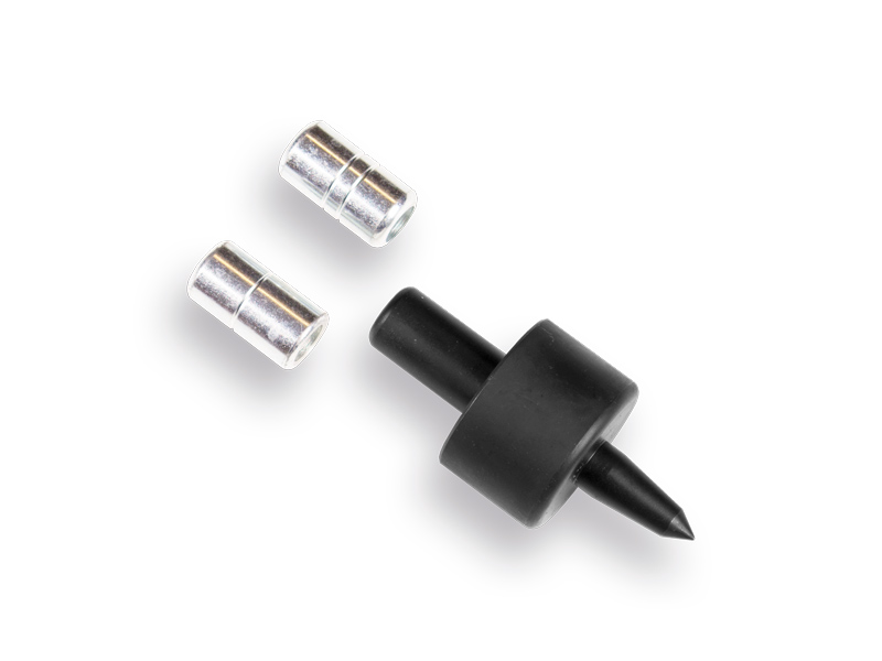 Haaraambeeld met 2 slaghulzen, voor het scherpen van zeisen