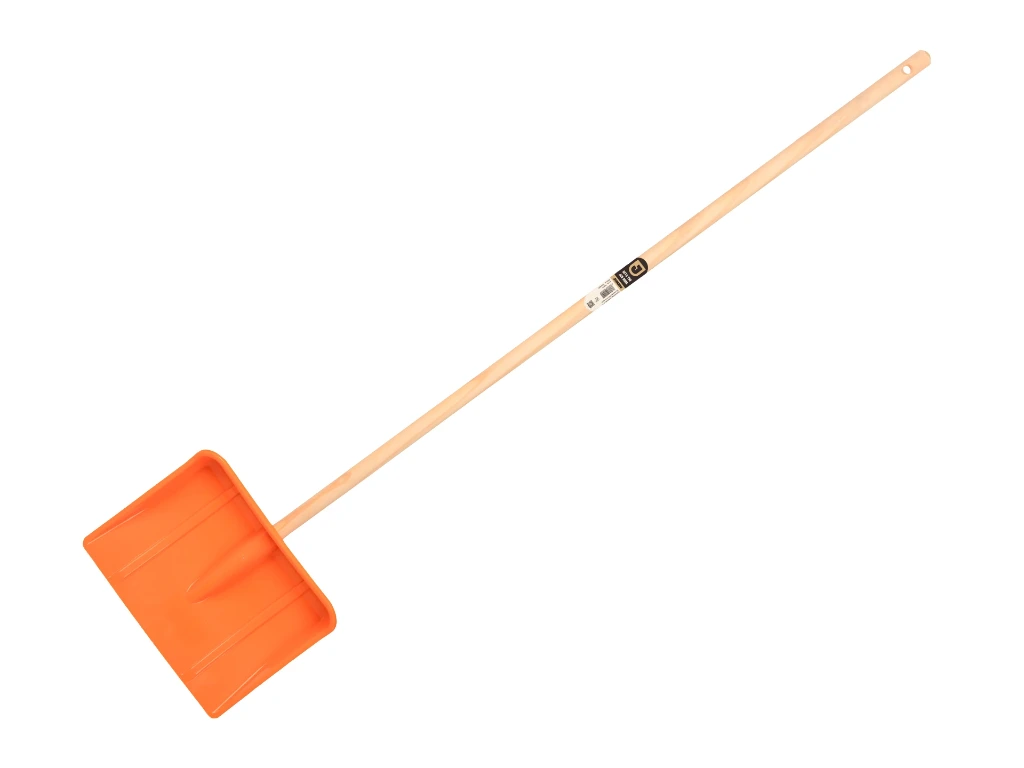 Kids Snow Shovel Jimmy Kids Plastic Orange, with Handle FSC 100%
