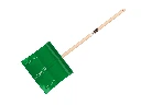 Kids Snow Shovel Jimmy Kids Steel Green, with Beech Handle