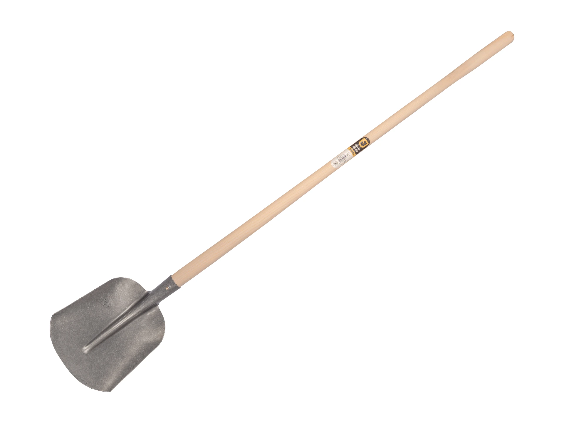 [780667] Jimmy scoop shovel 1/2 1 with ash wood shovel handle 130 cm bent