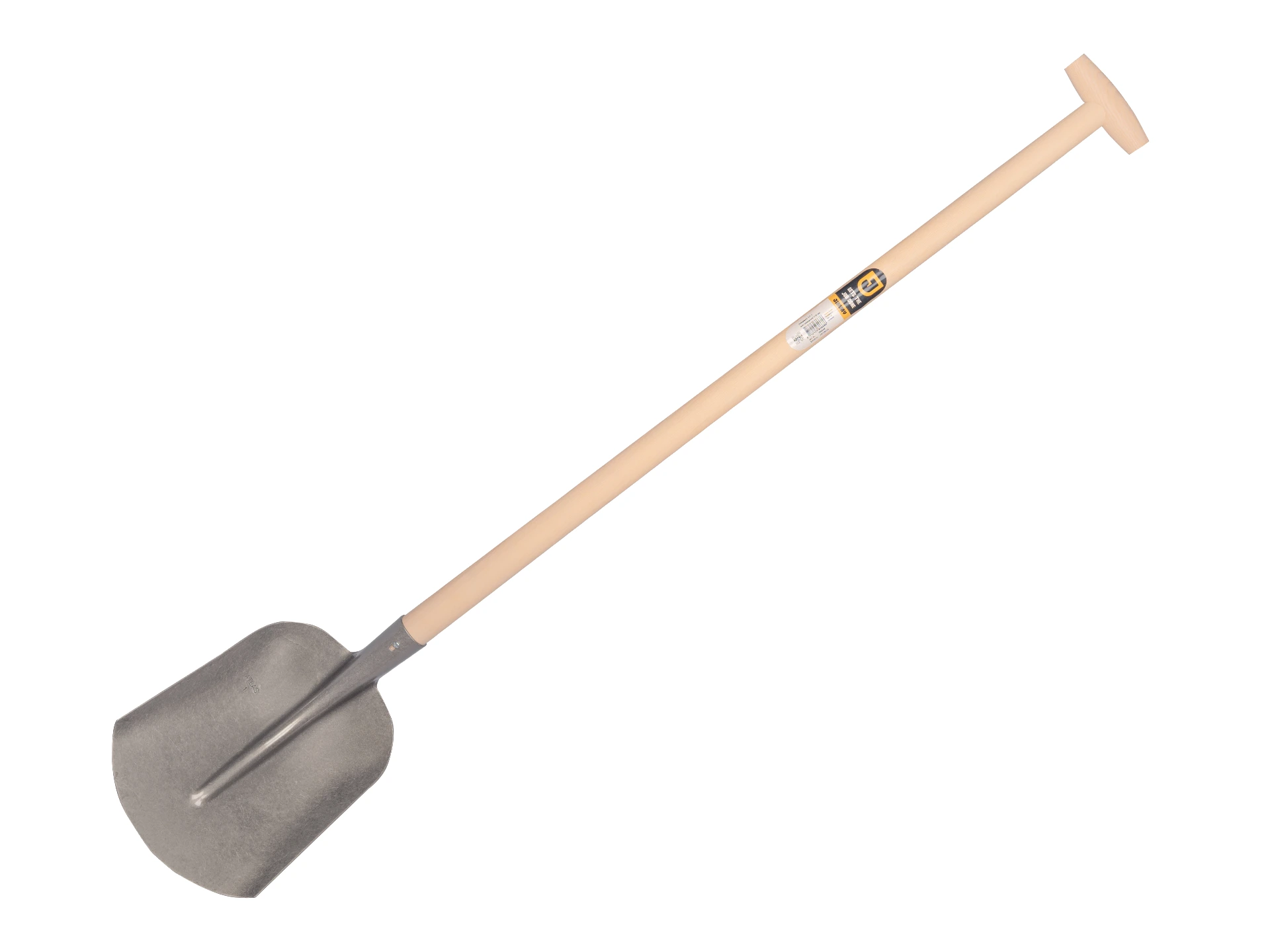 [780668] Scoop shovel Jimmy 1/2 1 with ash wood shovel handle 110 cm bent