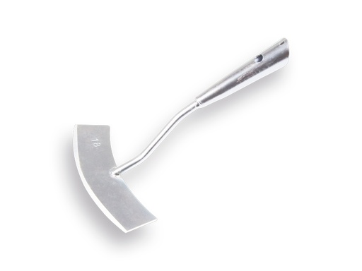 [1302750] Ratissoire modèle rond galvanisée 18 cm, sans manche