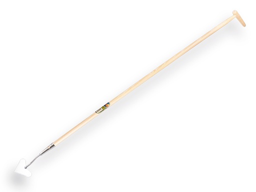 [1305360] Schuffel Herzförmiges Modell verzinkt 16 cm, mit IKAPE Stiel 160 x 2,8 cm und flaschenförmiger Griff. FSC 100%