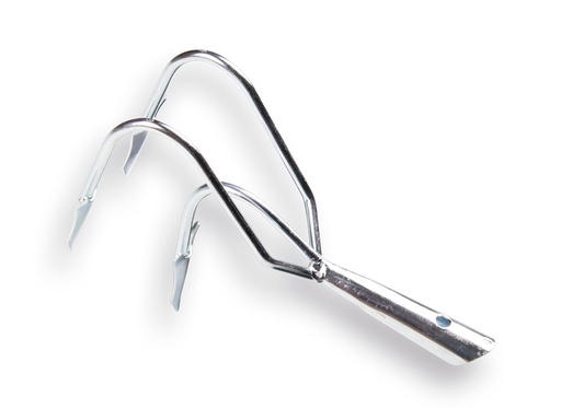 [1313300] Cultivateur 3 dents galvanisées sans manche