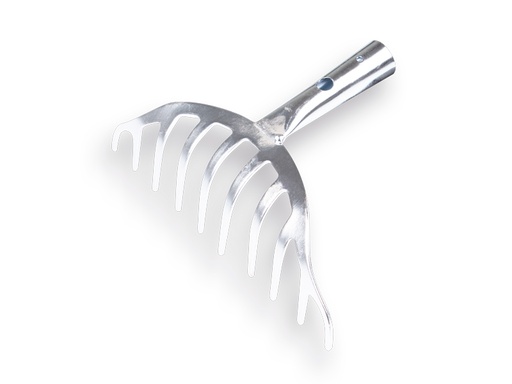 [1315595] Galvanised rose rake without handle