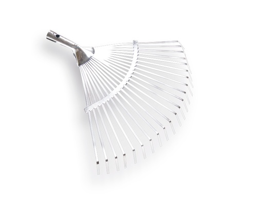 [1317405] Râteau à feuilles ATLAS galvanisé, 22 dents plates, sans manche