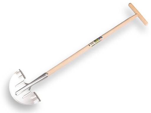 [1319055] Rasenkantenstecher verzinkt, mit Tritten, Stiel 80 x 2,8 cm und Griff. FSC 100%